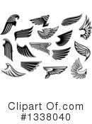 Wing Clipart #1338040 by Vector Tradition SM