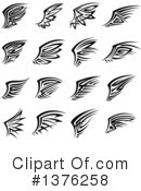 Wing Clipart #1376258 by Vector Tradition SM