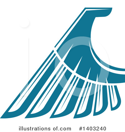 Royalty-Free (RF) Wing Clipart Illustration by Vector Tradition SM - Stock Sample #1403240