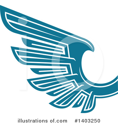 Royalty-Free (RF) Wing Clipart Illustration by Vector Tradition SM - Stock Sample #1403250