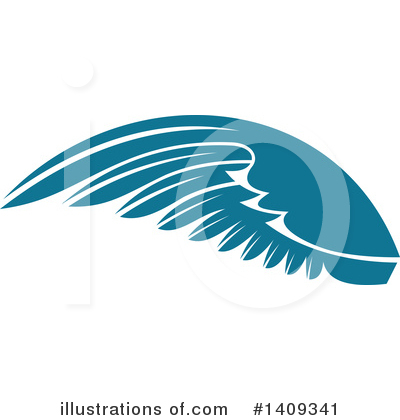Royalty-Free (RF) Wing Clipart Illustration by Vector Tradition SM - Stock Sample #1409341