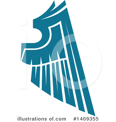 Royalty-Free (RF) Wing Clipart Illustration by Vector Tradition SM - Stock Sample #1409355