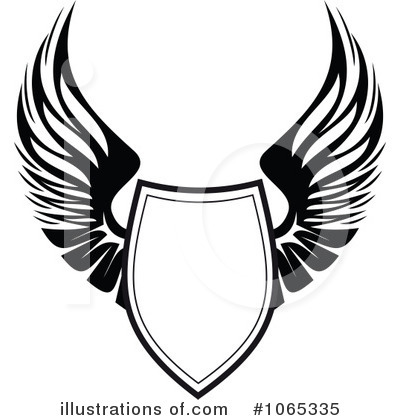 Royalty-Free (RF) Wings Clipart Illustration by Vector Tradition SM - Stock Sample #1065335