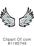 Wings Clipart #1185746 by lineartestpilot