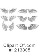 Wings Clipart #1213305 by Vector Tradition SM