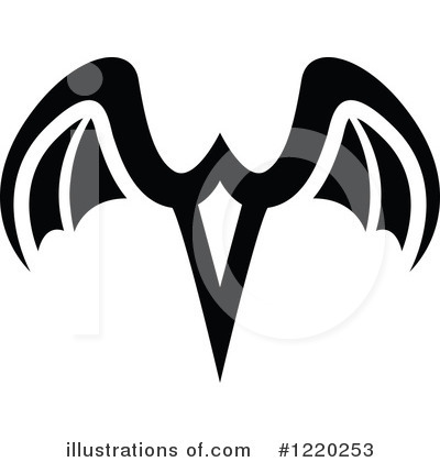 Royalty-Free (RF) Wings Clipart Illustration by cidepix - Stock Sample #1220253