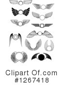 Wings Clipart #1267418 by Vector Tradition SM