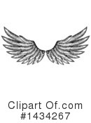 Wings Clipart #1434267 by AtStockIllustration