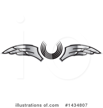 Wing Clipart #1434807 by Lal Perera