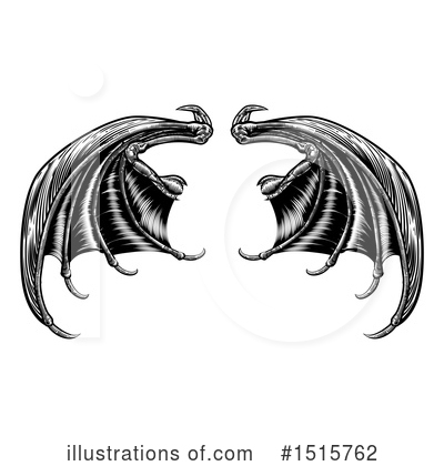Royalty-Free (RF) Wings Clipart Illustration by AtStockIllustration - Stock Sample #1515762