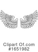 Wings Clipart #1651982 by AtStockIllustration