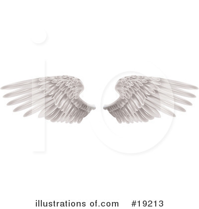 Royalty-Free (RF) Wings Clipart Illustration by AtStockIllustration - Stock Sample #19213