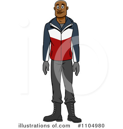 Royalty-Free (RF) Winter Apparel Clipart Illustration by Cartoon Solutions - Stock Sample #1104980