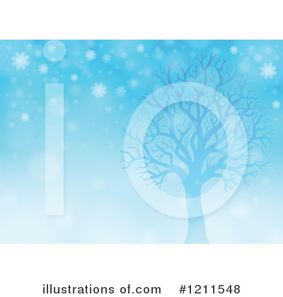 Royalty-Free (RF) Winter Clipart Illustration by visekart - Stock Sample #1211548