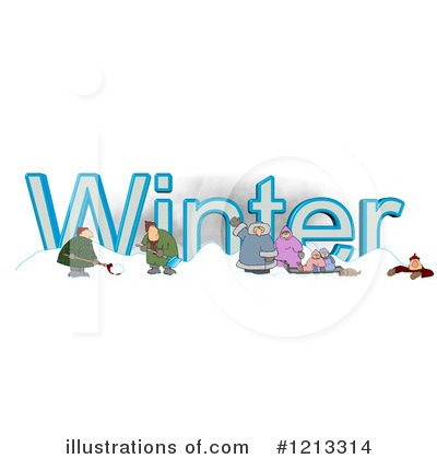 Royalty-Free (RF) Winter Clipart Illustration by djart - Stock Sample #1213314