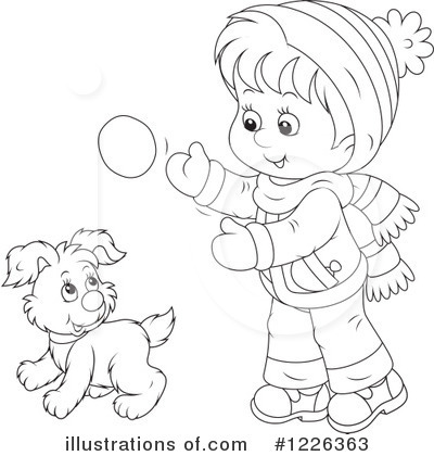 Royalty-Free (RF) Winter Clipart Illustration by Alex Bannykh - Stock Sample #1226363