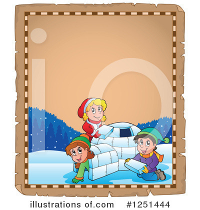 Royalty-Free (RF) Winter Clipart Illustration by visekart - Stock Sample #1251444