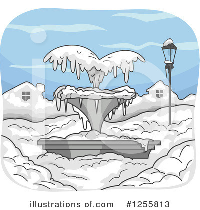 Water Fountain Clipart #1255813 by BNP Design Studio