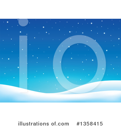 Royalty-Free (RF) Winter Clipart Illustration by visekart - Stock Sample #1358415