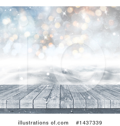 Royalty-Free (RF) Winter Clipart Illustration by KJ Pargeter - Stock Sample #1437339