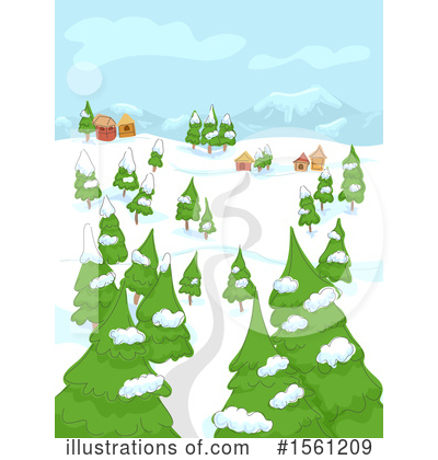 Royalty-Free (RF) Winter Clipart Illustration by BNP Design Studio - Stock Sample #1561209
