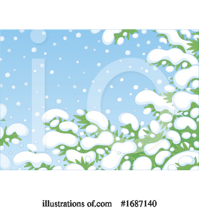 Royalty-Free (RF) Winter Clipart Illustration by Alex Bannykh - Stock Sample #1687140