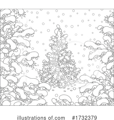 Royalty-Free (RF) Winter Clipart Illustration by Alex Bannykh - Stock Sample #1732379