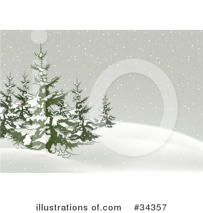 Royalty-Free (RF) Winter Clipart Illustration by dero - Stock Sample #34357