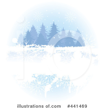 Winter Background Clipart #441469 by Pushkin