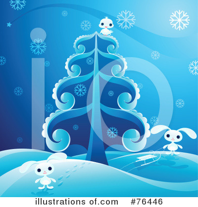 Royalty-Free (RF) Winter Clipart Illustration by elena - Stock Sample #76446