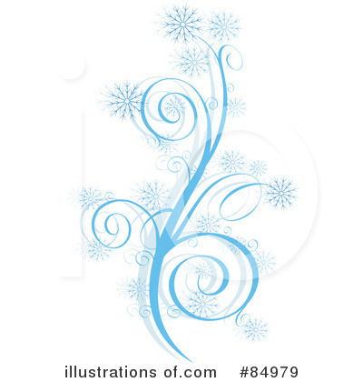 Snowflakes Clipart #84979 by Pushkin