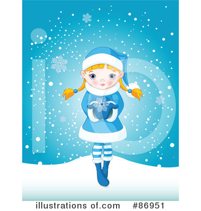 Royalty-Free (RF) Winter Clipart Illustration by Pushkin - Stock Sample #86951