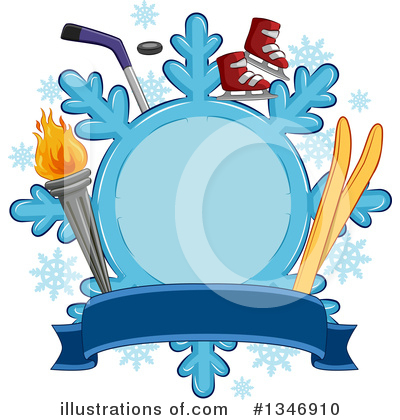Snowflake Clipart #1346910 by BNP Design Studio