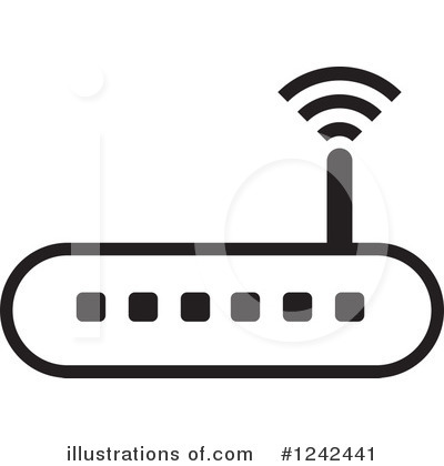 Royalty-Free (RF) Wireless Clipart Illustration by Lal Perera - Stock Sample #1242441