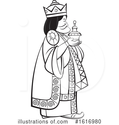 Wise Men Clipart #1616980 by Lal Perera