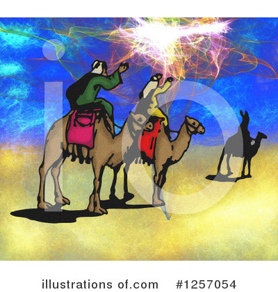 Royalty-Free (RF) Wise Men Clipart Illustration by Prawny - Stock Sample #1257054