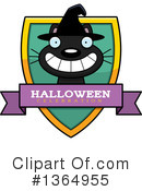 Witch Cat Clipart #1364955 by Cory Thoman