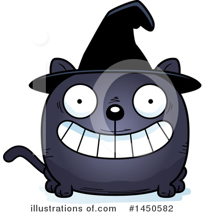 Royalty-Free (RF) Witch Cat Clipart Illustration by Cory Thoman - Stock Sample #1450582