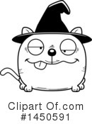 Witch Cat Clipart #1450591 by Cory Thoman