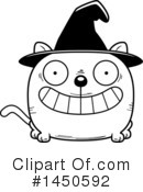 Witch Cat Clipart #1450592 by Cory Thoman