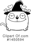 Witch Cat Clipart #1450594 by Cory Thoman