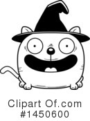 Witch Cat Clipart #1450600 by Cory Thoman