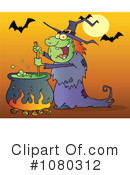 Witch Clipart #1080312 by Hit Toon