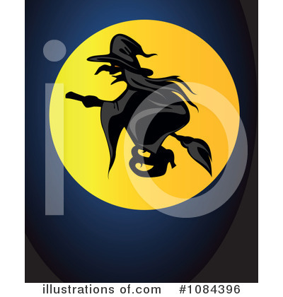 Royalty-Free (RF) Witch Clipart Illustration by Vector Tradition SM - Stock Sample #1084396