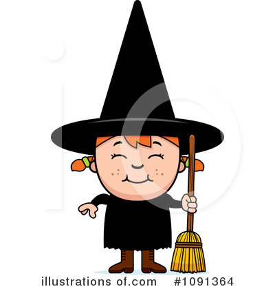 Royalty-Free (RF) Witch Clipart Illustration by Cory Thoman - Stock Sample #1091364