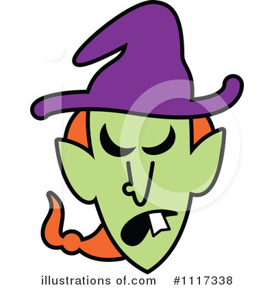 Royalty-Free (RF) Witch Clipart Illustration by Zooco - Stock Sample #1117338