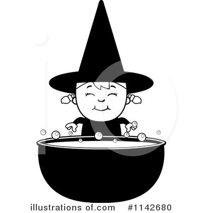 Royalty-Free (RF) Witch Clipart Illustration by Cory Thoman - Stock Sample #1142680