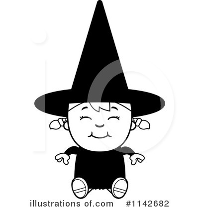 Royalty-Free (RF) Witch Clipart Illustration by Cory Thoman - Stock Sample #1142682