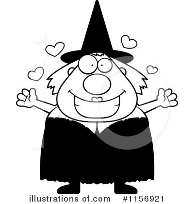Royalty-Free (RF) Witch Clipart Illustration by Cory Thoman - Stock Sample #1156921