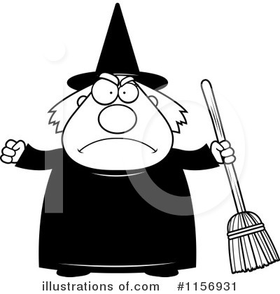 Royalty-Free (RF) Witch Clipart Illustration by Cory Thoman - Stock Sample #1156931